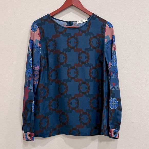 Odeeh‎ Long Sleeve Blouse Size 36 US 6 Viscose - Picture 1 of 13
